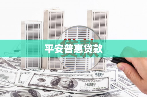 莫旗平安普惠贷款