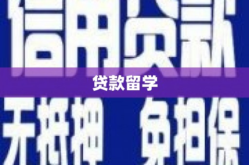 莫旗贷款留学