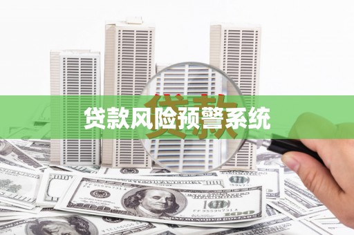莫旗贷款风险预警系统