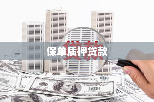 莫旗保单质押贷款