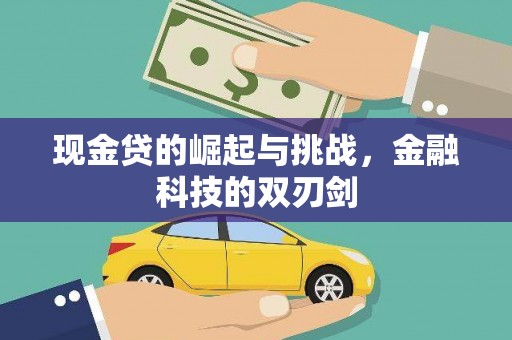 莫旗现金贷的崛起与挑战，金融科技的双刃剑