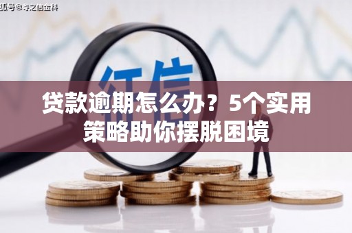 莫旗贷款逾期怎么办？5个实用策略助你摆脱困境