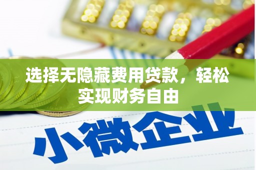 莫旗选择无隐藏费用贷款，轻松实现财务自由