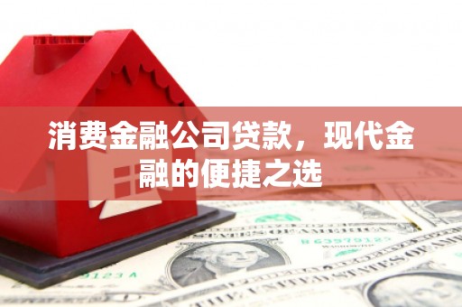 莫旗消费金融公司贷款，现代金融的便捷之选