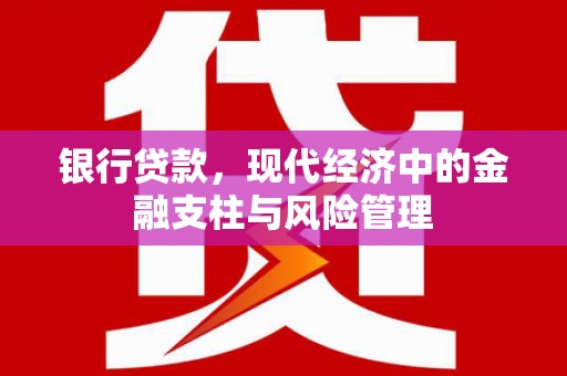 莫旗银行贷款，现代经济中的金融支柱与风险管理