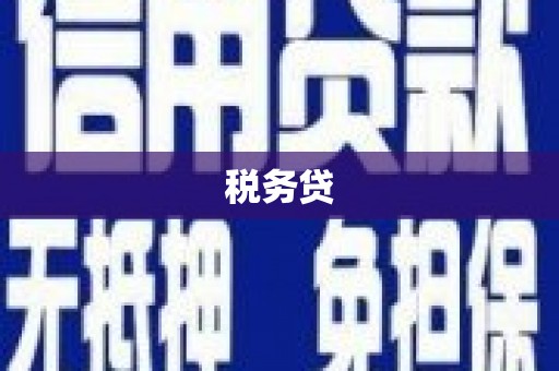 莫旗税务贷