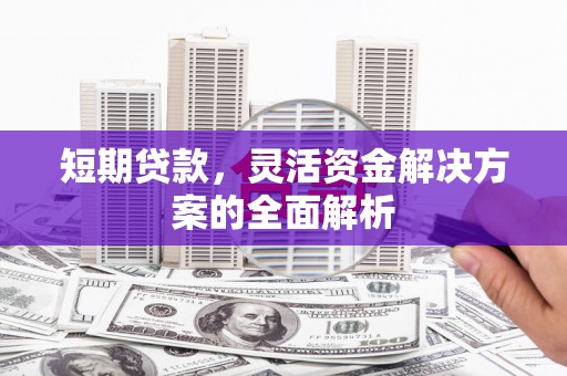 莫旗短期贷款，灵活资金解决方案的全面解析