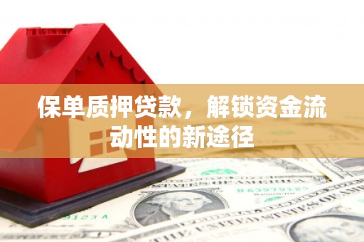 莫旗保单质押贷款，解锁资金流动性的新途径