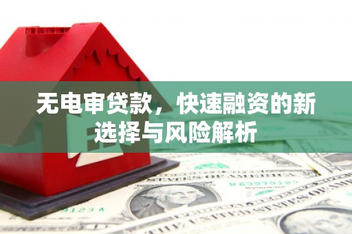 莫旗无电审贷款，快速融资的新选择与风险解析