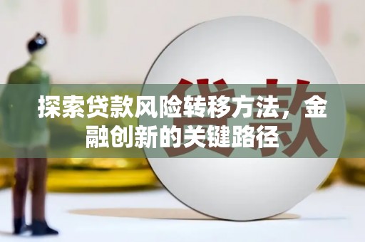莫旗探索贷款风险转移方法，金融创新的关键路径