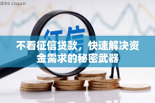 莫旗不看征信贷款，快速解决资金需求的秘密武器