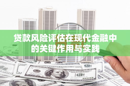 莫旗贷款风险评估在现代金融中的关键作用与实践