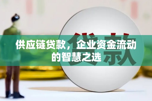 莫旗供应链贷款，企业资金流动的智慧之选