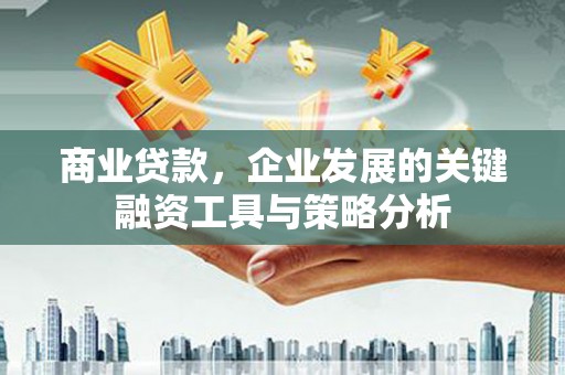 莫旗商业贷款，企业发展的关键融资工具与策略分析