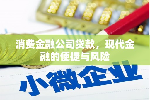 莫旗消费金融公司贷款，现代金融的便捷与风险