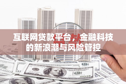 莫旗互联网贷款平台，金融科技的新浪潮与风险管控